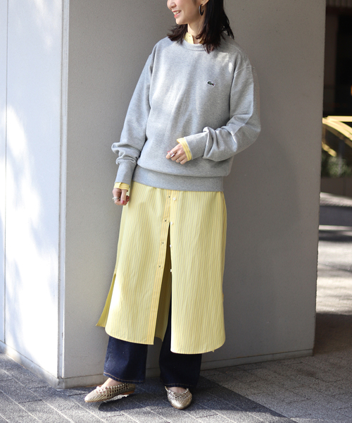 SLOBE IENA(スローブイエナ)の「【LACOSTE / ラコステ】 スウェット◆(スウェット・レディース・グレー・FREE)」の13枚目の写真