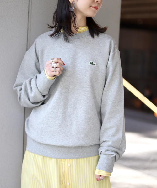 SLOBE IENA(スローブイエナ)の「【LACOSTE / ラコステ】 スウェット◆(スウェット・レディース・グレー・FREE)」の14枚目の写真