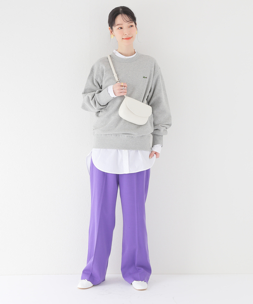 SLOBE IENA(スローブイエナ)の「【LACOSTE / ラコステ】 スウェット◆(スウェット・レディース・グレー・FREE)」の18枚目の写真