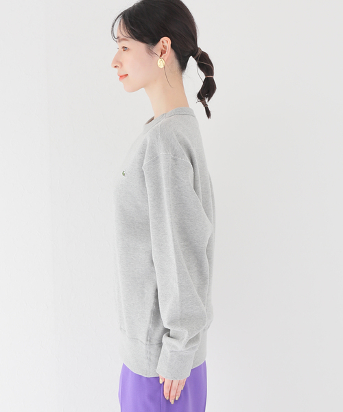SLOBE IENA(スローブイエナ)の「【LACOSTE / ラコステ】 スウェット◆(スウェット・レディース・グレー・FREE)」の21枚目の写真