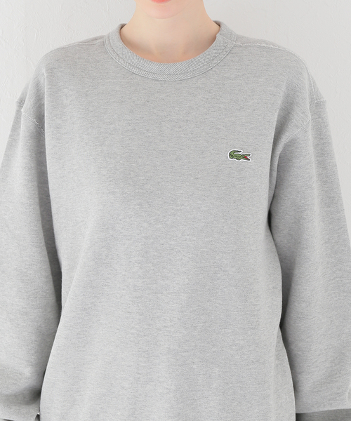 ⭐︎美品⭐︎ラコステコットンフリーススウェットジャケット Sサイズ　グレー セール】【LACOSTE / ラコステ】 スウェット◇（スウェット