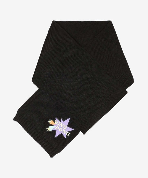 FILA（フィラ）の「FILA x BTS MUFFLER / フィラ x ビーティ―エス マフラー（マフラー・レディース・ブラック・FREE）」の4枚目の写真