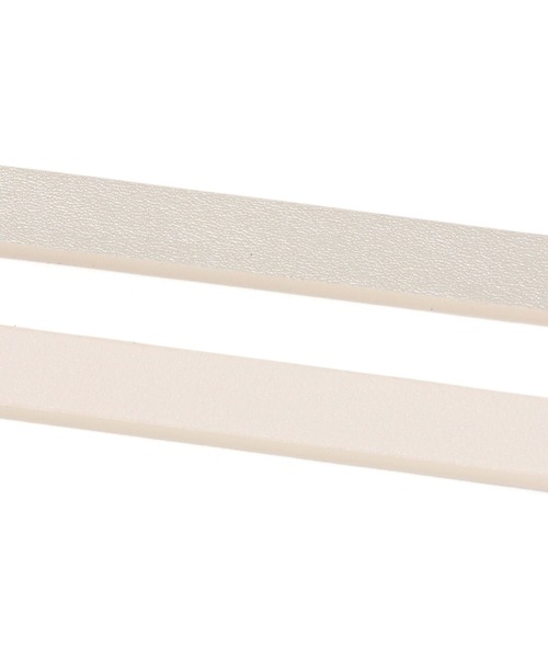 LEPSIM（レプシィム）の「【好きな位置で留められる】ピンレスリバーシブル細ベルト　259282（ベルト・レディース・グレイッシュベージュ/ブラウン/アイボリー/ブラック・ONE SIZE）」の10枚目の写真