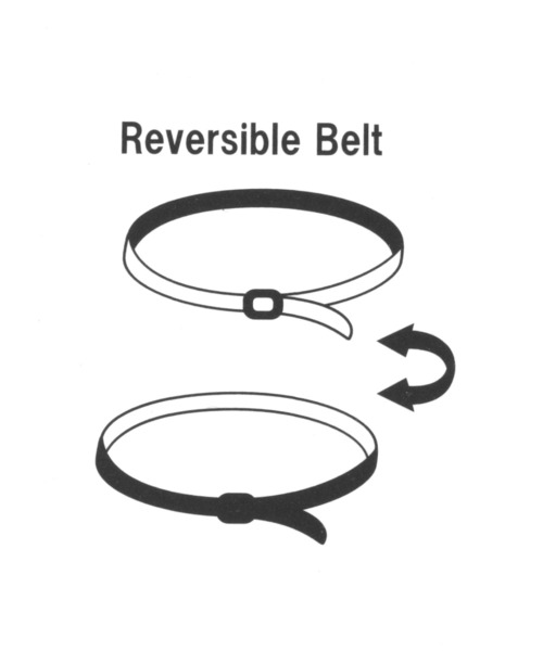 LEPSIM（レプシィム）の「【好きな位置で留められる】ピンレスリバーシブル細ベルト　259282（ベルト・レディース・グレイッシュベージュ/ブラウン/アイボリー/ブラック・ONE SIZE）」の14枚目の写真