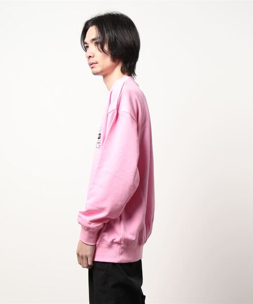 SPINNS（スピンズ）の「ランダムワッペン クルーネックスウェット