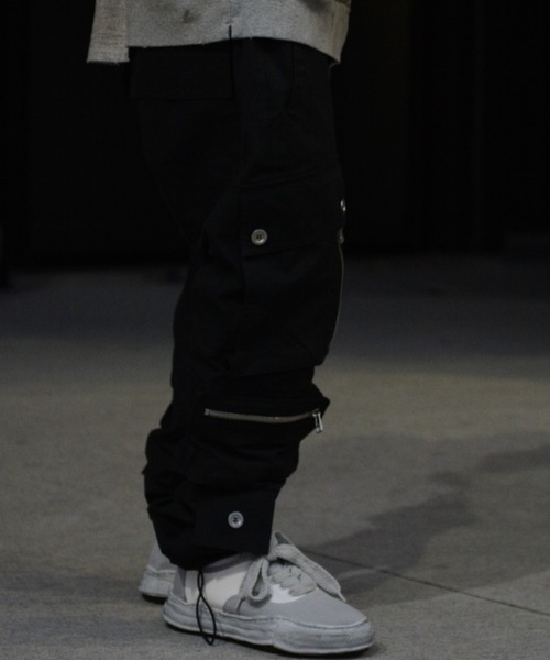 ROYAL FLASH（ロイヤルフラッシュ）の「A.F ARTEFACT/エーエフ・アーティファクト/cago long pants（カーゴパンツ・メンズ・ブラック・2/3）」の10枚目の写真