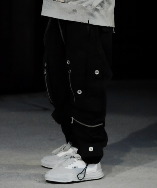 ROYAL FLASH（ロイヤルフラッシュ）の「A.F ARTEFACT/エーエフ・アーティファクト/cago long pants（カーゴパンツ・メンズ・ブラック・2/3）」の12枚目の写真