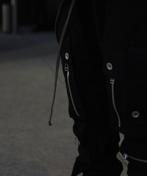 ROYAL FLASH（ロイヤルフラッシュ）の「A.F ARTEFACT/エーエフ・アーティファクト/cago long pants（カーゴパンツ・メンズ・ブラック・2/3）」の8枚目の写真