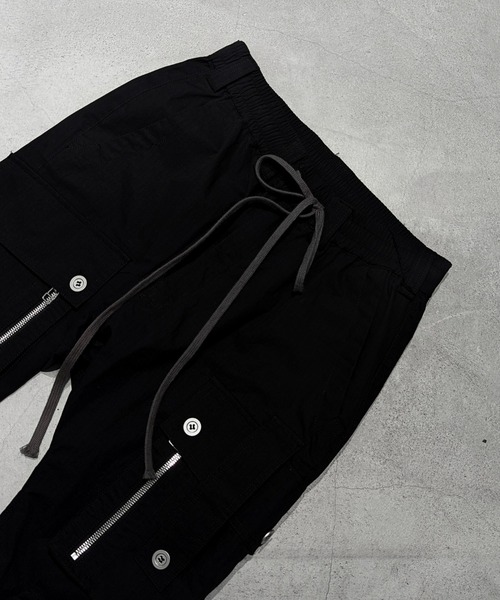 ROYAL FLASH（ロイヤルフラッシュ）の「A.F ARTEFACT/エーエフ・アーティファクト/cago long pants（カーゴパンツ・メンズ・ブラック・2/3）」の2枚目の写真