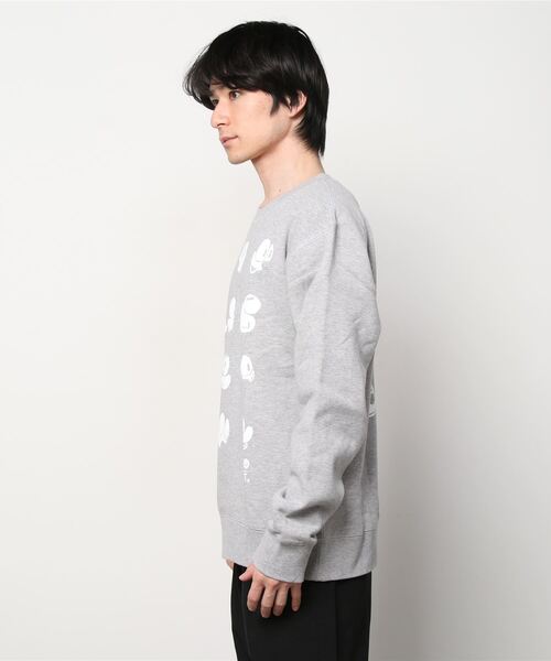 BAIT（ベイト）の「【2201_FLX】BAIT × FELIX THE CAT EXPRESSIONS 224-FLX-SWT-001（スウェット・メンズ・グレー・MEDIUM/LARGE/X-LARGE/XX-LARGE）」の6枚目の写真