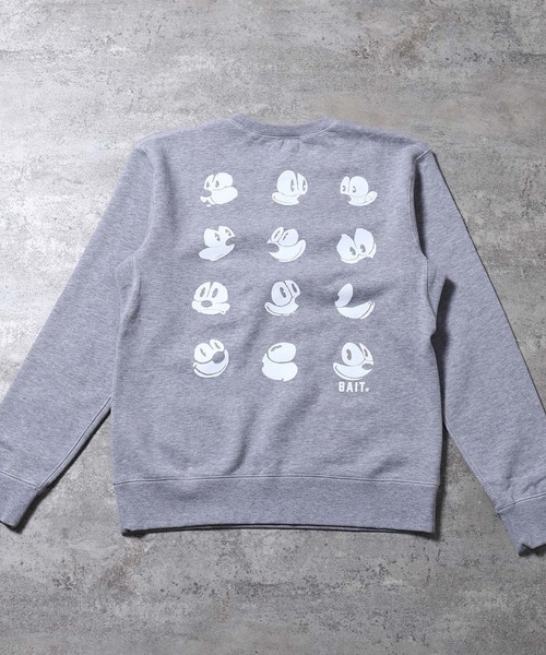 BAIT（ベイト）の「【2201_FLX】BAIT × FELIX THE CAT EXPRESSIONS 224-FLX-SWT-001（スウェット・メンズ・グレー・MEDIUM/LARGE/X-LARGE/XX-LARGE）」の9枚目の写真