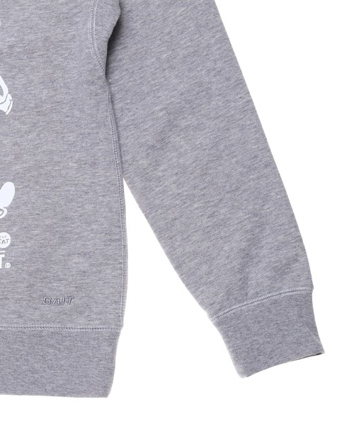 BAIT（ベイト）の「【2201_FLX】BAIT × FELIX THE CAT EXPRESSIONS 224-FLX-SWT-001（スウェット・メンズ・グレー・MEDIUM/LARGE/X-LARGE/XX-LARGE）」の3枚目の写真
