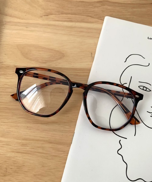 MANGROVE（マングローブ）の「ウェリントンメガネ（メガネ・レディース・ブラック/ブラウン/グリーン/クリア・FREE）」の2枚目の写真