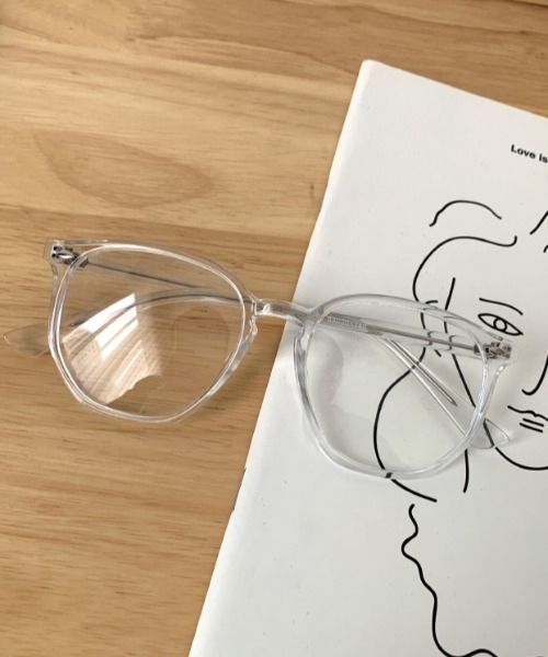 MANGROVE（マングローブ）の「ウェリントンメガネ（メガネ・レディース・ブラック/ブラウン/グリーン/クリア・FREE）」の4枚目の写真