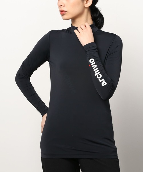 アルチビオゴルフ 長袖ハイネックプルオーバー セール＜LADIES