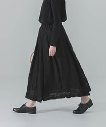 かぐれ | コットンシルクチェックタックスカート(スカート)