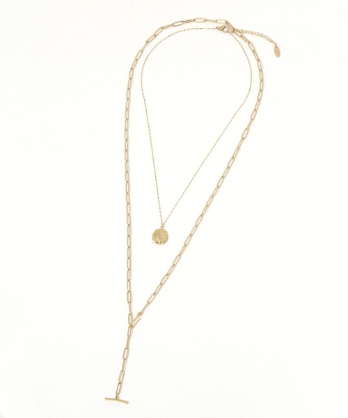 BAYFLOW（ベイフロー）の「ボックスYジ2レンネックレス（ネックレス・レディース・イエロー・FREE）」の5枚目の写真