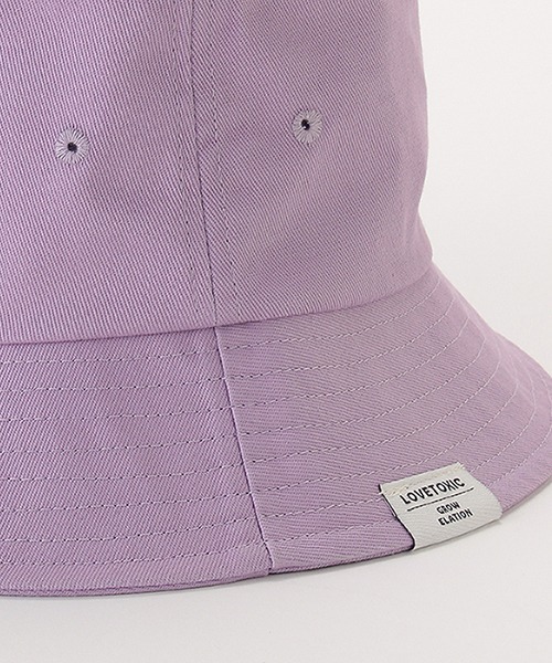 LOVETOXIC（ラブトキシック）の「【NCAA】バケットハット（ハット・キッズ・アイボリー/ラベンダー/チャコール・FREE）」の10枚目の写真