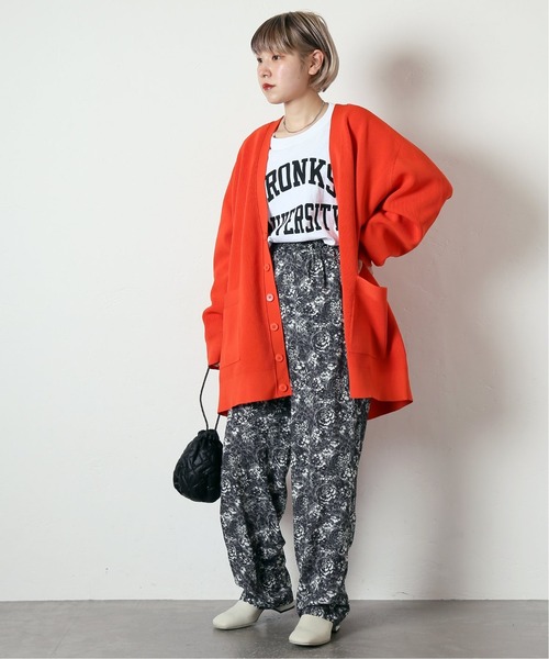 PROVOKE (プロヴォーク)の「【PROVOKE/プロヴォーク】フラワーシャーリングパンツ(その他パンツ・レディース・ホワイト/ブラック・FREE)」の5枚目の写真