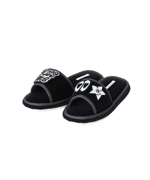 Priv. Spoons Club（プライベートスプーンズクラブ）の「＜newneu.コラボ＞ ベルクロスリッパ（レディース）（ルームシューズ/スリッパ・レディース・ブラック/ベージュ・FREE）」の17枚目の写真