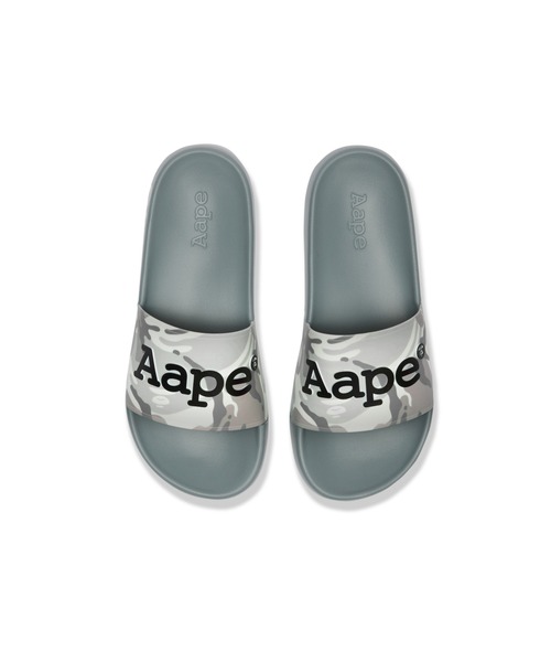 AAPE BY A BATHING APE（エーエイプバイアベイシングエイプ）の「AAPE SLIDER（サンダル・メンズ・ブラック系その他/グリーン系その他2/パープル系その他5/ホワイト系その他/ベージュ系その他7・7/9/5/11）」の6枚目の写真