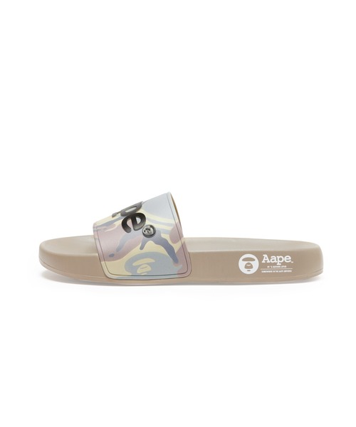 AAPE BY A BATHING APE（エーエイプバイアベイシングエイプ）の「AAPE SLIDER（サンダル・メンズ・ブラック系その他/グリーン系その他2/パープル系その他5/ホワイト系その他/ベージュ系その他7・7/9/5/11）」の12枚目の写真