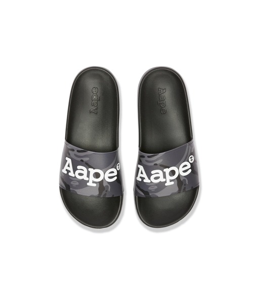 AAPE BY A BATHING APE（エーエイプバイアベイシングエイプ）の「AAPE SLIDER（サンダル・メンズ・ブラック系その他/グリーン系その他2/パープル系その他5/ホワイト系その他/ベージュ系その他7・7/9/5/11）」の10枚目の写真