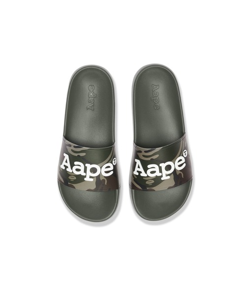 AAPE BY A BATHING APE（エーエイプバイアベイシングエイプ）の「AAPE SLIDER（サンダル・メンズ・ブラック系その他/グリーン系その他2/パープル系その他5/ホワイト系その他/ベージュ系その他7・7/9/5/11）」の11枚目の写真
