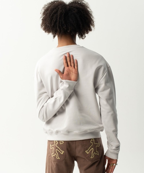 bonjour records（ボンジュールレコーズ）の「【CARNE BOLLENTE】EDEN SPARK SWEAT（スウェット・メンズ・イエロー/ホワイト系その他・SMALL/MEDIUM/LARGE）」の11枚目の写真