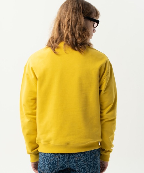 bonjour records（ボンジュールレコーズ）の「【CARNE BOLLENTE】EDEN SPARK SWEAT（スウェット・メンズ・イエロー/ホワイト系その他・SMALL/MEDIUM/LARGE）」の8枚目の写真