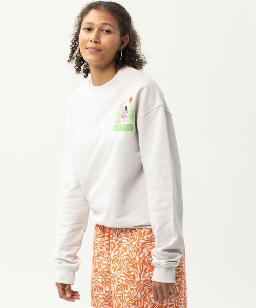 bonjour records（ボンジュールレコーズ）の「【CARNE BOLLENTE】EDEN SPARK SWEAT（スウェット・メンズ・イエロー/ホワイト系その他・SMALL/MEDIUM/LARGE）」の16枚目の写真