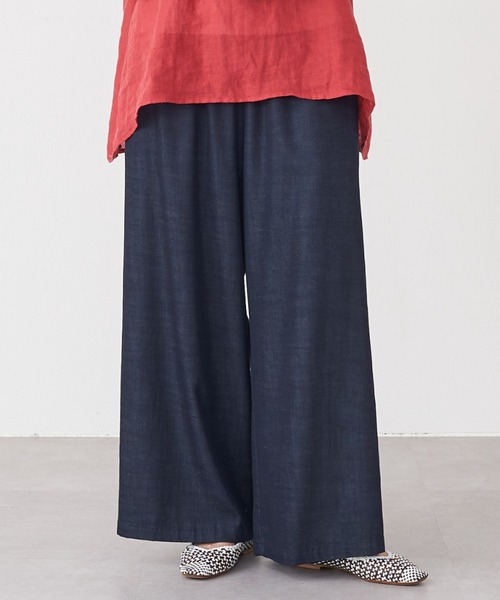 BEARDSLEY（ビアズリー）の「ウエストリブデニムパンツ（その他パンツ・レディース・インディゴブルー・1/2/0）」の15枚目の写真