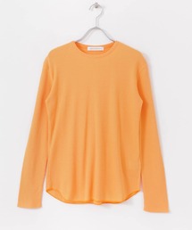 オーガニックワッフルロングTシャツ