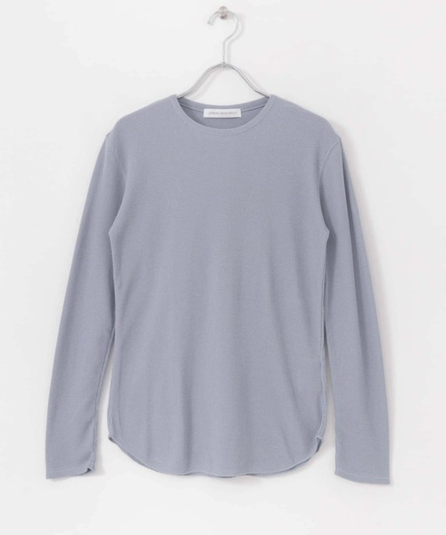 URBAN RESEARCH(アーバンリサーチ)の「オーガニックワッフルロングTシャツ(Tシャツ/カットソー・レディース・オレンジ/ブルー系その他/オフホワイト・FREE)」の8枚目の写真