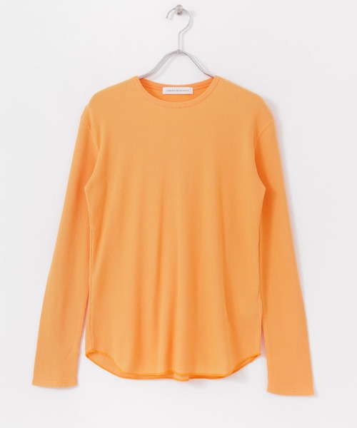 URBAN RESEARCH(アーバンリサーチ)の「オーガニックワッフルロングTシャツ(Tシャツ/カットソー・レディース・オレンジ/ブルー系その他/オフホワイト・FREE)」の13枚目の写真