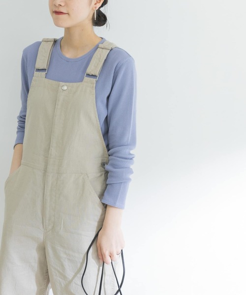 URBAN RESEARCH(アーバンリサーチ)の「オーガニックワッフルロングTシャツ(Tシャツ/カットソー・レディース・オレンジ/ブルー系その他/オフホワイト・FREE)」の17枚目の写真