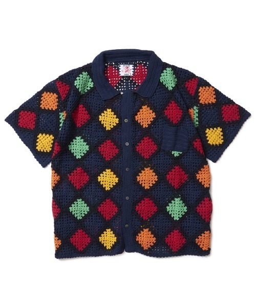 SON OF THE CHEESE サノバチーズFlower Knit Hat SON OF THE CHEESE / Flower Knit Hat ( WHITE ) |