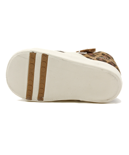 CONVERSE（コンバース）の「ベビー キッズ コンバース キャンバス シェブロンスター レオパード CONVERSE CV CS LEOPARD (32711039-3189)（スニーカー・キッズ・ブラウン・14cm/12cm/15cm/13cm）」の3枚目の写真