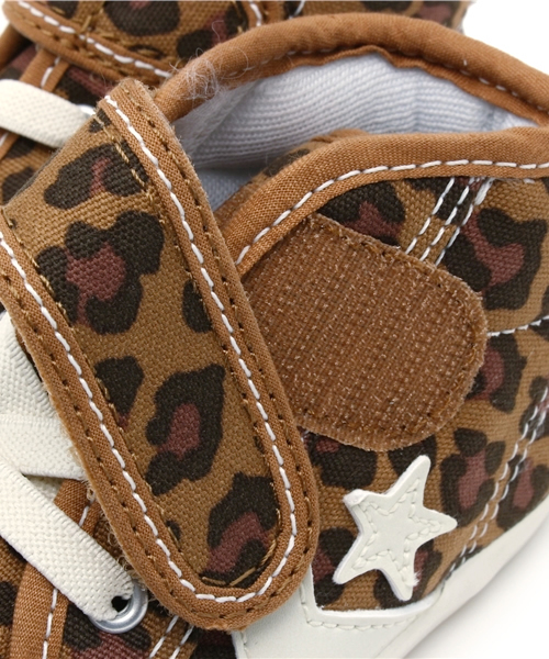 CONVERSE（コンバース）の「ベビー キッズ コンバース キャンバス シェブロンスター レオパード CONVERSE CV CS LEOPARD (32711039-3189)（スニーカー・キッズ・ブラウン・14cm/12cm/15cm/13cm）」の6枚目の写真