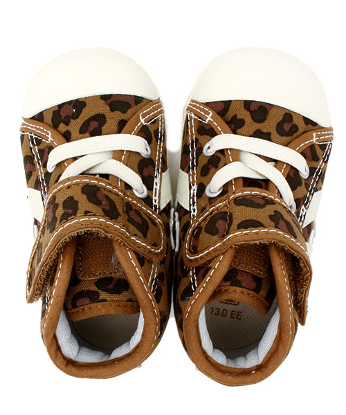 CONVERSE（コンバース）の「ベビー キッズ コンバース キャンバス シェブロンスター レオパード CONVERSE CV CS LEOPARD (32711039-3189)（スニーカー・キッズ・ブラウン・14cm/12cm/15cm/13cm）」の10枚目の写真