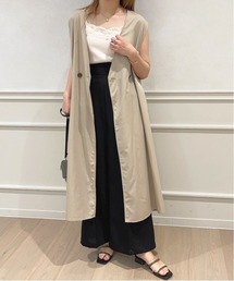 apres jour | ジャンスカ風ロングジレ【ZOZOTOWN限定アイテム】(ベスト)