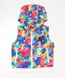 rienda suelta（リエンダスエルタ）の「■rienda suelta■SUMMER FLOWER1パーカーベスト 　ゴルフウエア（ベスト）」