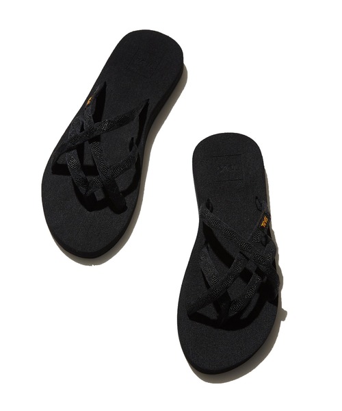 Teva（テバ）の「【Teva】 OLOWAHU サンダル（サンダル・レディース・ブラック/ターコイズブルー・23.0cm/24.0cm）」の9枚目の写真