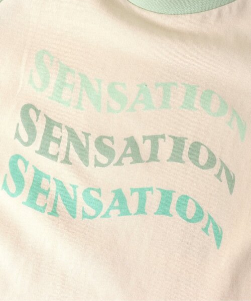 BREEZE（ブリーズ）の「ラグランビッグＴシャツ（Tシャツ/カットソー・キッズ・ミント/ラベンダー・140/90/110/100/150/120/130）」の9枚目の写真