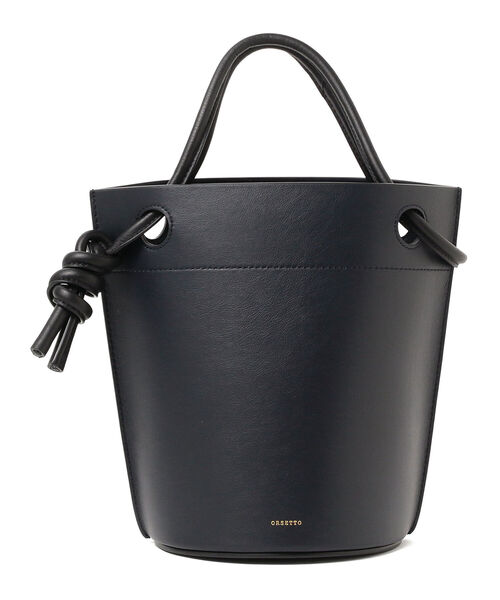 ORSETTO CORDAバケットバッグ ノット　牛革　【限定お値下げ】 ORSETTO（オルセット）の「ORSETTO × Demi-Luxe BEAMS / 別注 CORDA