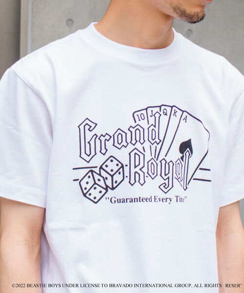 GOOD ROCK SPEED（グッドロックスピード）の「【GOOD ROCK SPEED/グッドロックスピード】BEASTIE BOYS Tシャツ（Tシャツ/カットソー・メンズ・ブラック/ホワイト系その他/ホワイト系その他2・M/L）」の2枚目の写真
