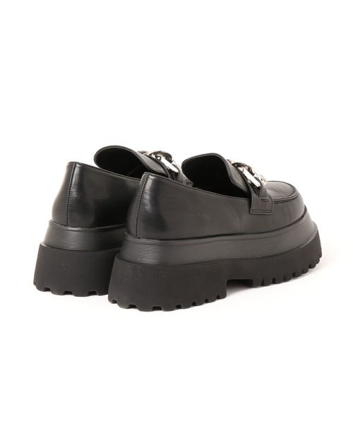 jouetie（ジュエティ）の「ビットローファー（ローファー・レディース・ブラック/オフホワイト・M/L）」の12枚目の写真