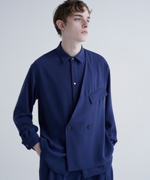 CULLNI | 22-AW-013/ Jacket Combination Shirts(シャツ/ブラウス)