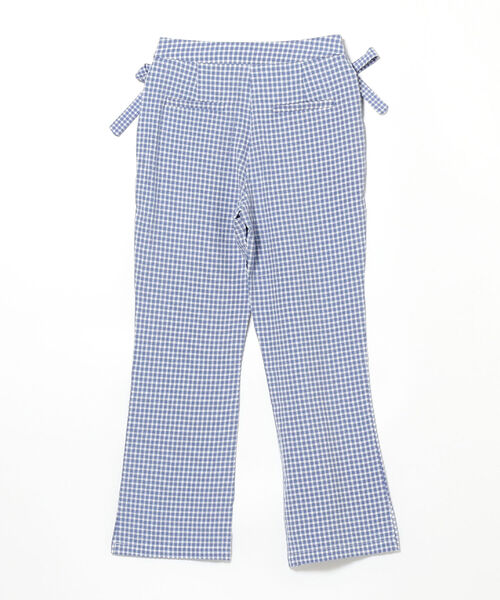 Ray BEAMS（レイビームス）の「sister jane / Pebble Gingham Bow Trousers（その他パンツ・レディース・ブルー・SMALL）」の6枚目の写真