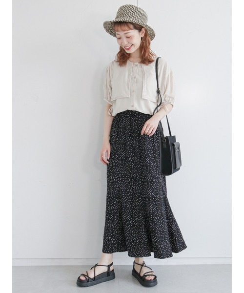 ehka sopo（エヘカソポ）の「パイピングショルダーバッグ（ショルダーバッグ・レディース・ブラウン/キャメル/ブラック・ﾌﾘ-）」の9枚目の写真